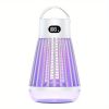 Bug Zapper; Mosquito Zapper Outdoor; Bug Zapper Outdoor Electric; Insect Fly Traps; Fly Zapper; Mosquito Killer For Patio - J03-white