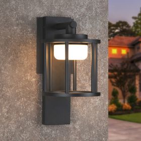 Inowel Wall Sconce Replaceable GX53 LED Bulb Porch Light Modern Waterproof Wall Lamps IP44 Waterproof Outdoor Garden Light 36309 - Grey