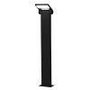 Inowel Outdoor Pathway Lights LED Bollard Light Landscape Path Light Modern Waterproof Driveway Lights 11706 - Black - 31.5in