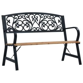 Patio Bench 47.2" Wood - Brown