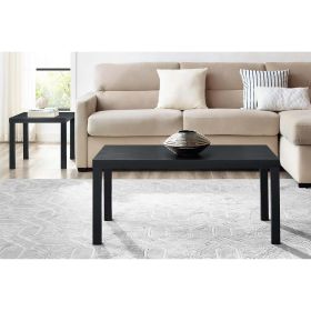 Parsons Coffee Table, Black Oak - Black Oak