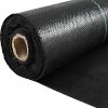 VEVOR Weed Barrier, 5.8oz Landscape Fabric, 4ft x 300ft Cover Mat Heavy Duty Woven Grass Control Geotextile for Garden, Patio, Black - Default