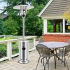 48000 BTU Patio Heater with Simple Ignition System - sliver