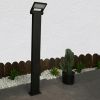 Inowel Outdoor Pathway Lights LED Bollard Light Landscape Path Light Modern Waterproof Driveway Lights 11706 - Black - 31.5in