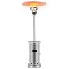 48000 BTU Patio Heater with Simple Ignition System - sliver