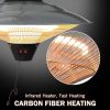 Electric Patio Heater Ceiling Mounted or Hanging Infrared Heater, Waterproof IP24