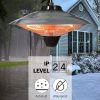 Electric Patio Heater Ceiling Mounted or Hanging Infrared Heater, Waterproof IP24