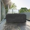 210D Waterproof Outdoor Furniture Cover Windproof Dustproof Patio Furniture Protector Oxford Cloth Garden 66.92x37.00x27.55 inch - XL