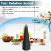 4Pcs Fly Repellent Fan Table Top Battery Powered Bug Deterrent Fan Hanging Food Fans for Party BBQ Picnic Camping - Black